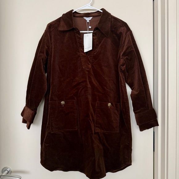 Petite Studio Corduroy Dress - Picture 2 of 7